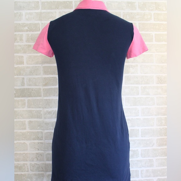 Tommy Hilfiger Pink & Navy dress - Picture 4 of 7
